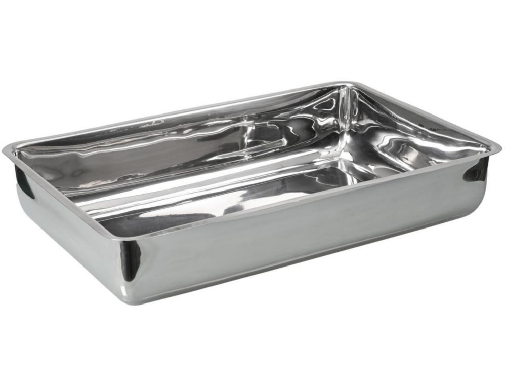 Vassoi, acciaio inox, forma alta