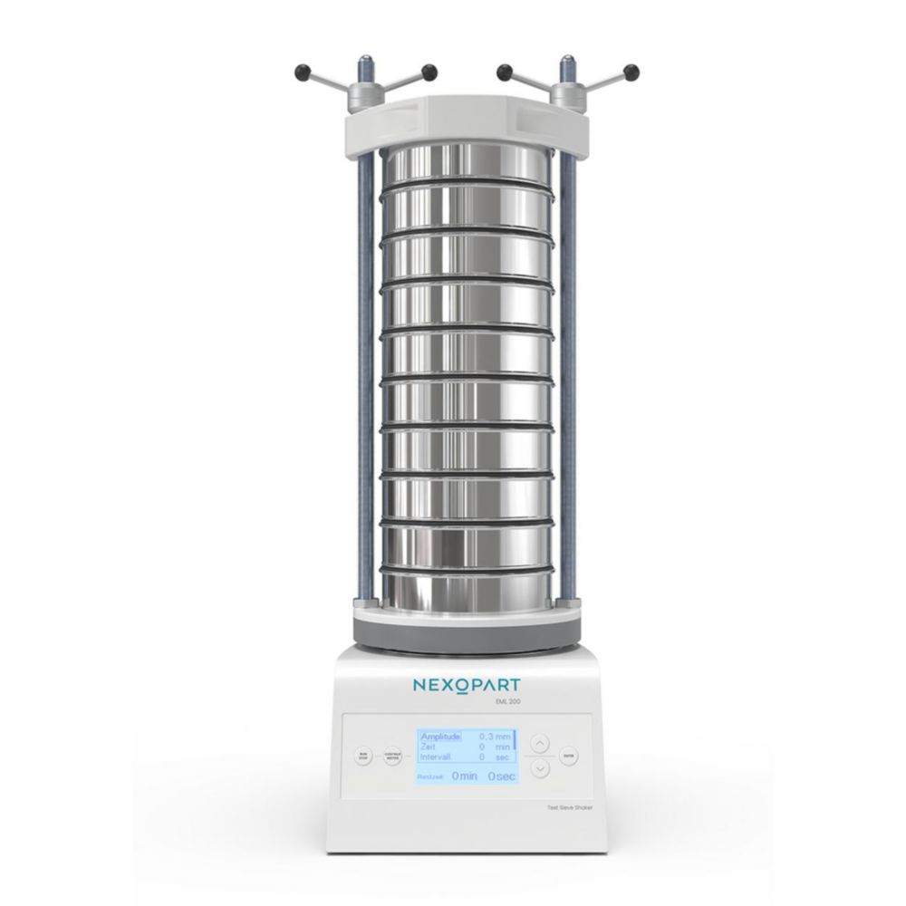 Setacciatore di prova EML 200 Premium, con sistema di fissaggio rapido TwinNut