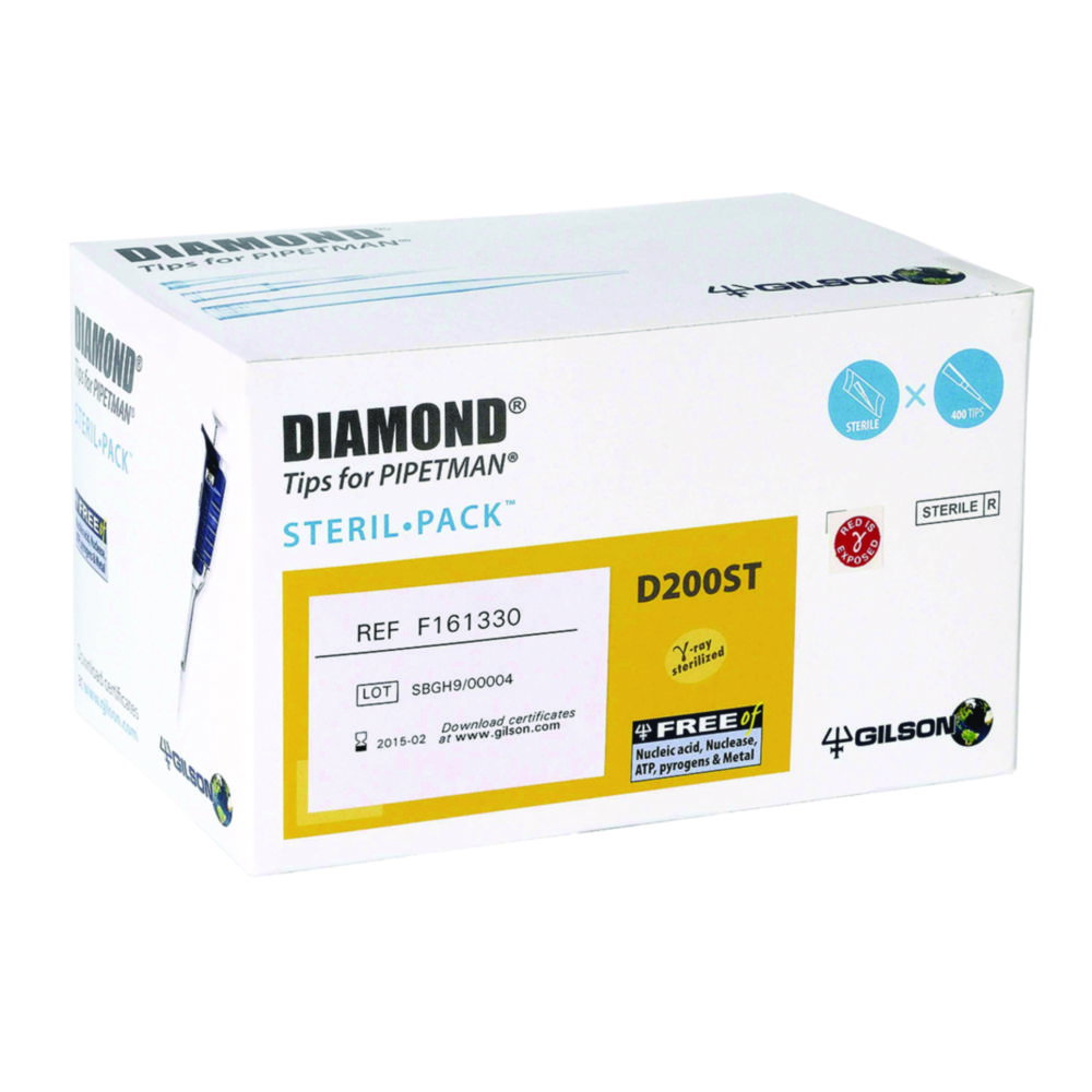 Puntali per pipette PIPETMAN® DIAMOND, STERILPACK™