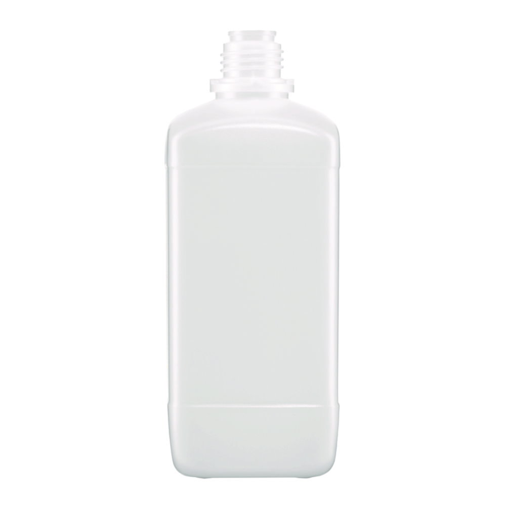 Square bottles without closure, HDPE, series 310