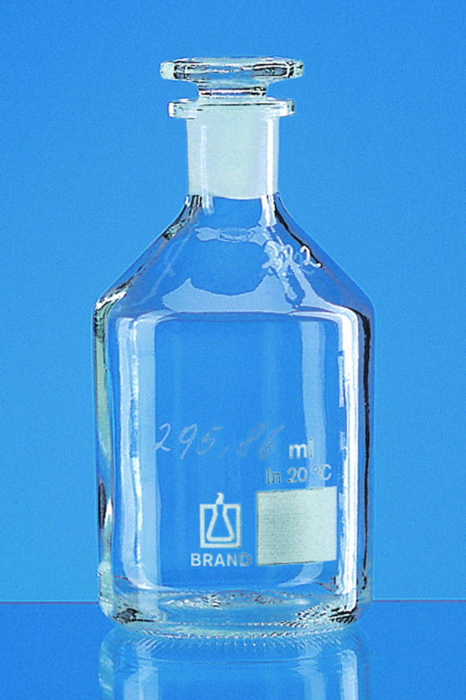 Boccette di ossigeno Modello Winkler, vetro soda-lime