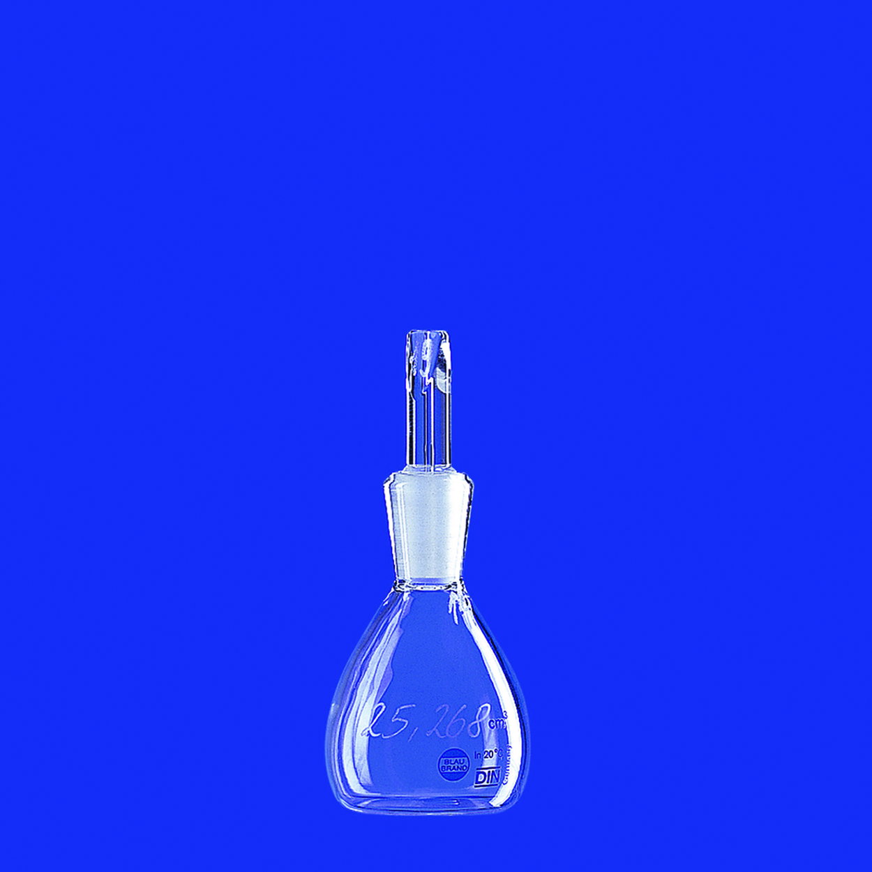 Pycnometers acc. to Gay-Lussac, borosilicate glass 3.3., adjusted