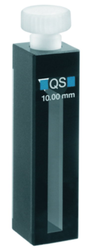Cells for absorption measurement, UV-range, black side walls and base
