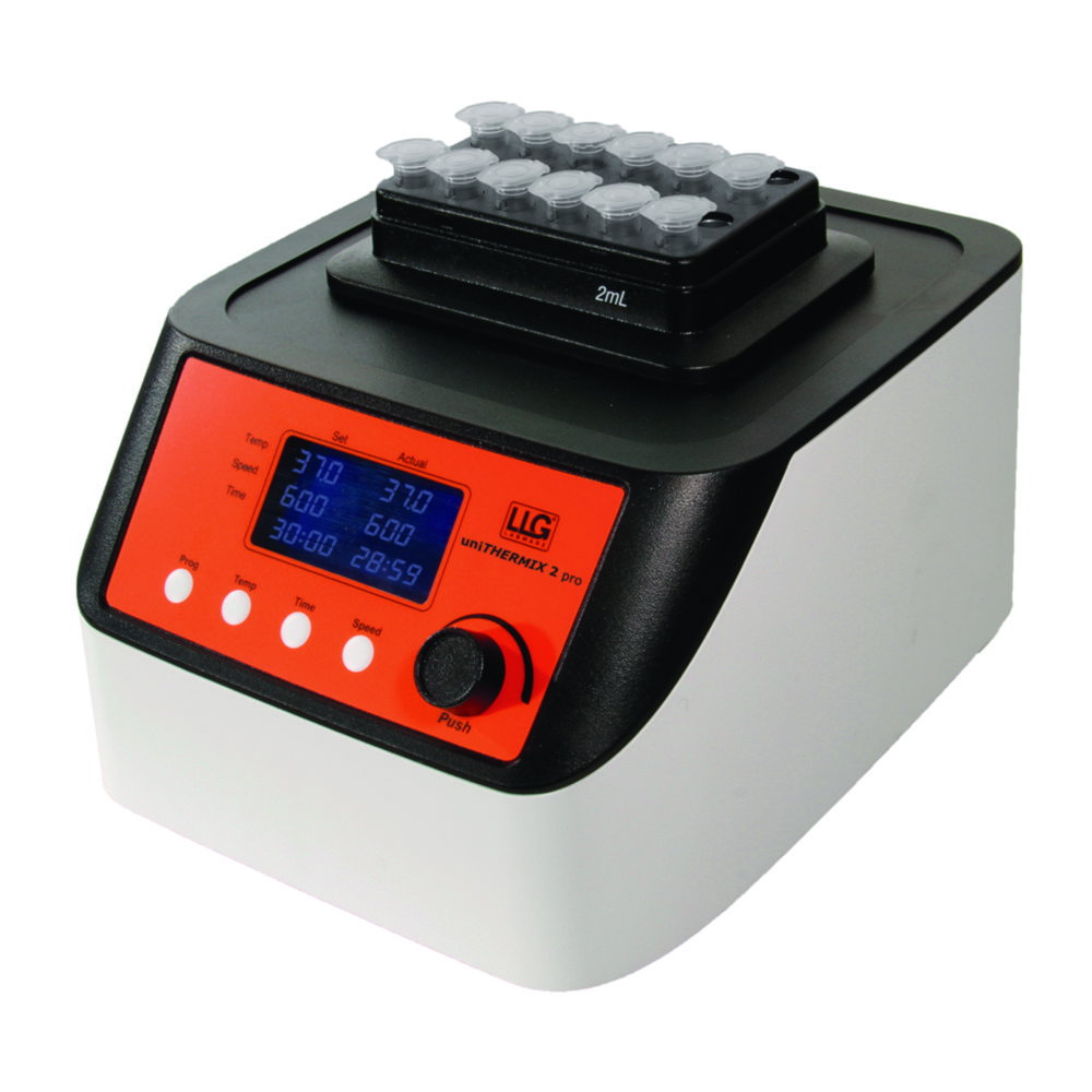 Thermo shaker LLG-uniTHERMIX 1 pro and 2 pro