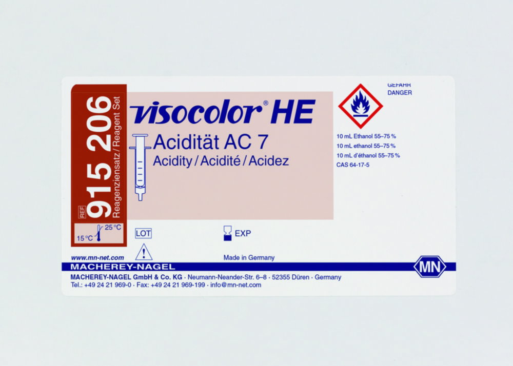 Test Kits, VISOCOLOR®