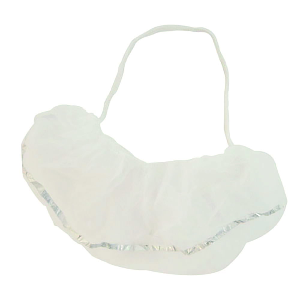 Beard Mask, White, PP, Detectable