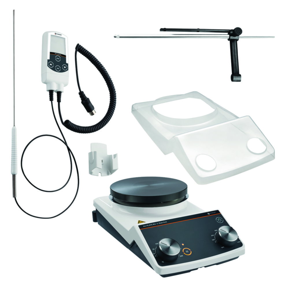 Agitatore magnetico Sensore Hei-PLATE Pacchetto avanzato Core