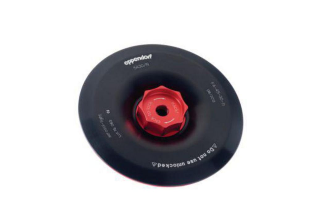 Adattatori e accessori per rotori per microcentrifuga 5430 / 5430 R | Descrizione: Coperchio del rotore, a tenuta di aerosol, con ​QuickLock
