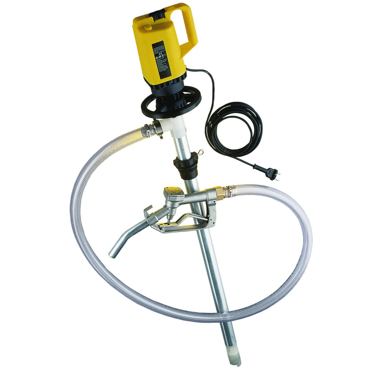 Drum pump for mineral oils