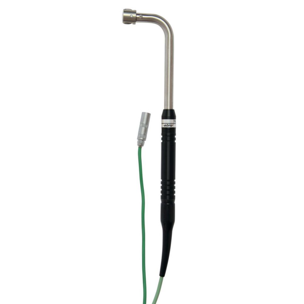 Surface probe, angled, thermocouple, Lemo connection