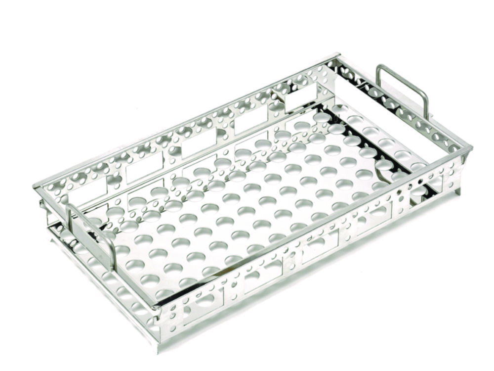 Test tube racks for shaking water bath