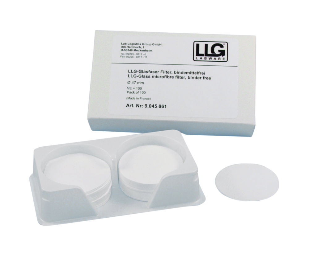 LLG-Filtri in microfibra di vetro, filtri tondi