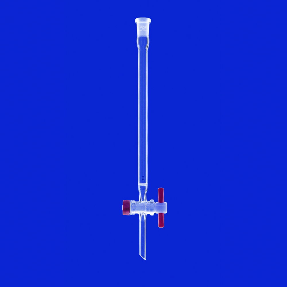 Chromatographic columns, PTFE stopcock, DURAN® tubing