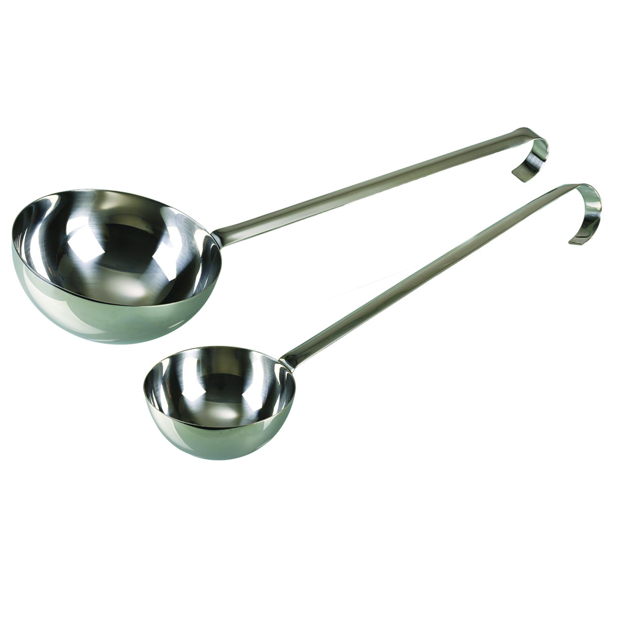 Ladles, stainless steel