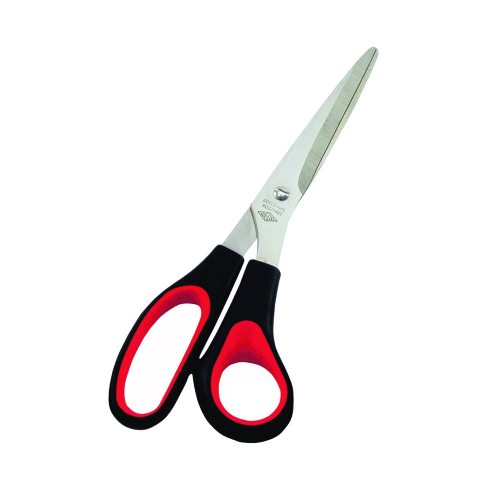Forbici universali, acciaio inox, lucidate, manico in plastica