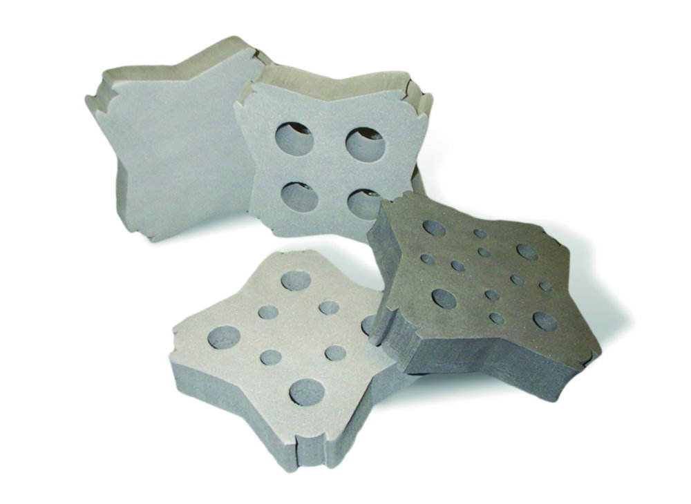 Set di inserti in schiuma per piattaforma incassata per vorticatori Vortex-Genie®