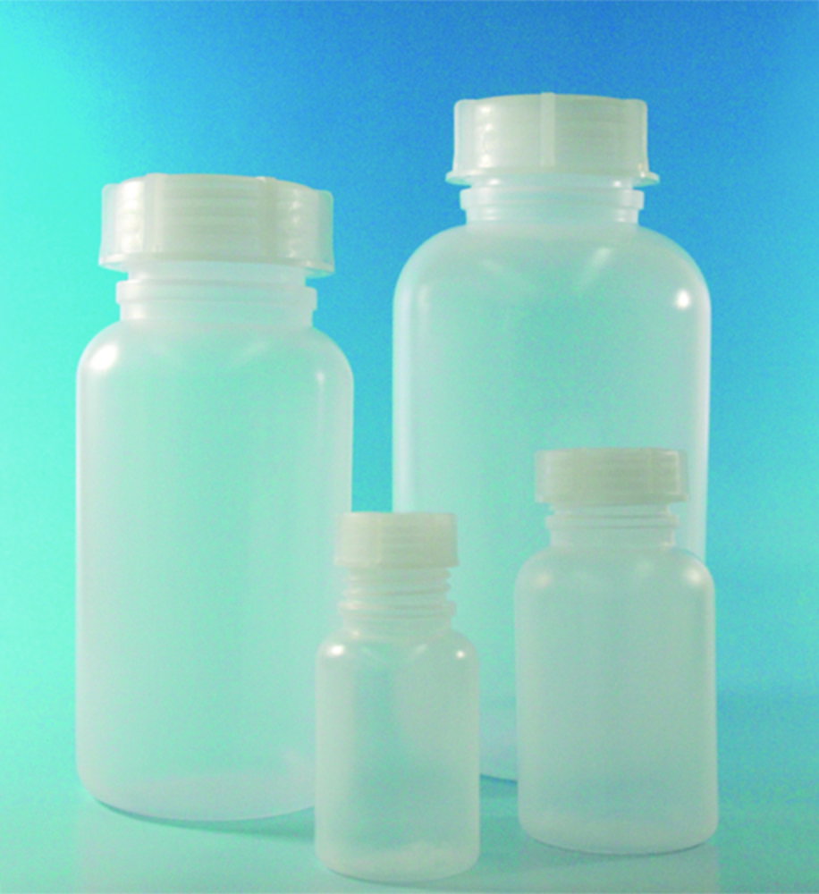 LLG-Bottiglie bocca larga, con tappo a vite, LDPE