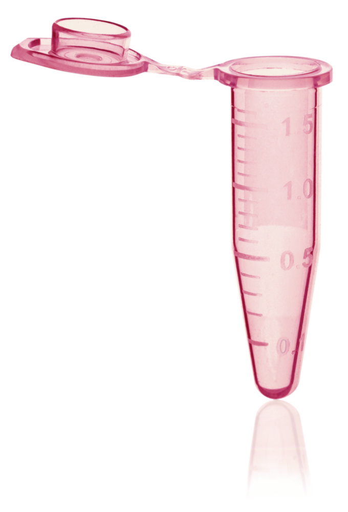 Provette di reazione con coperchio, PP, BIO-CERT® PCR QUALITY