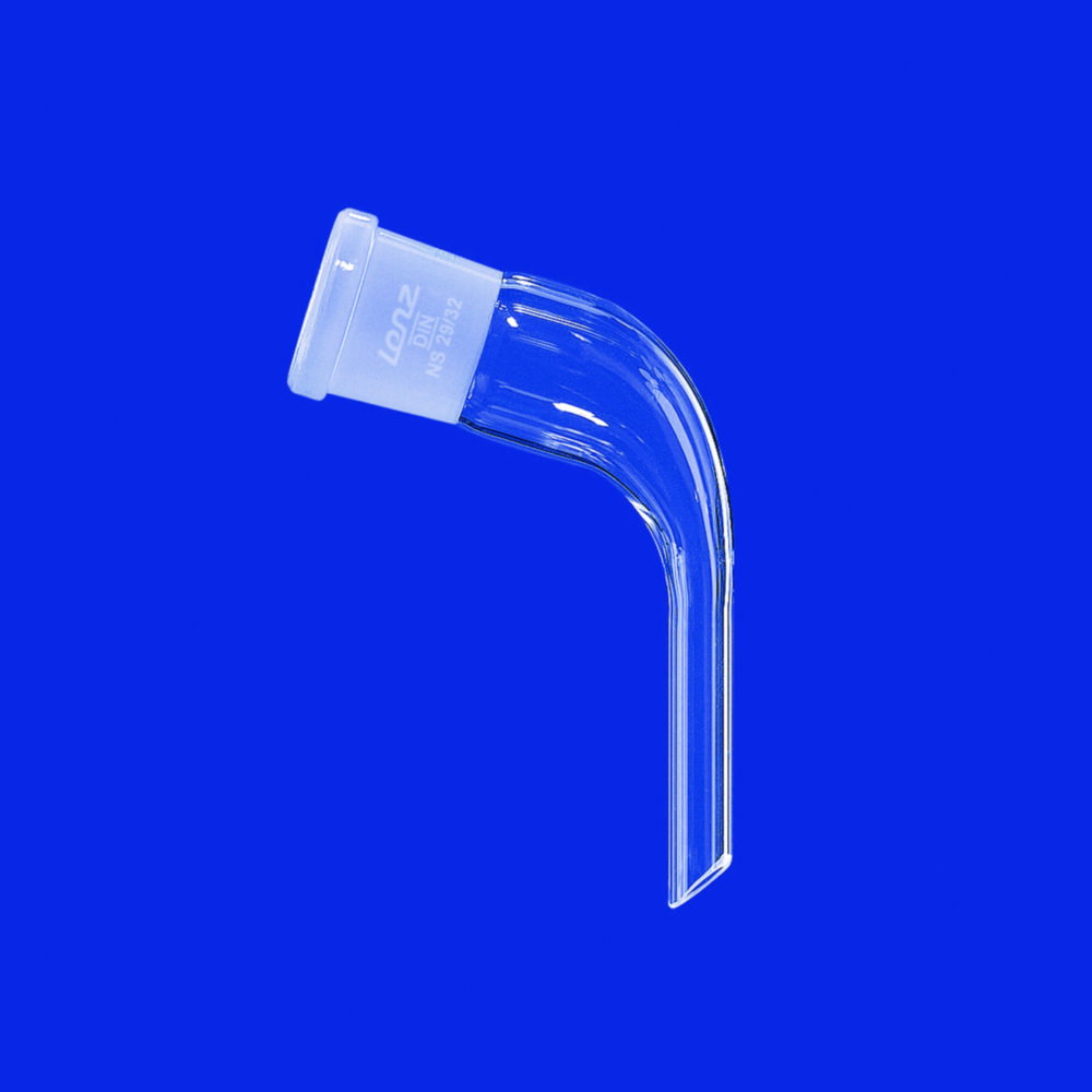 Delivery adapters, bent, DURAN® tubing