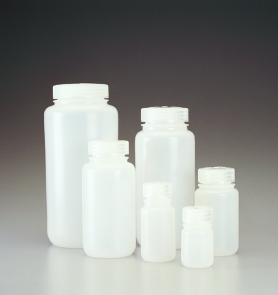 Bottiglie a bocca larga Nalgene™, HDPE con tappo a vite, PP