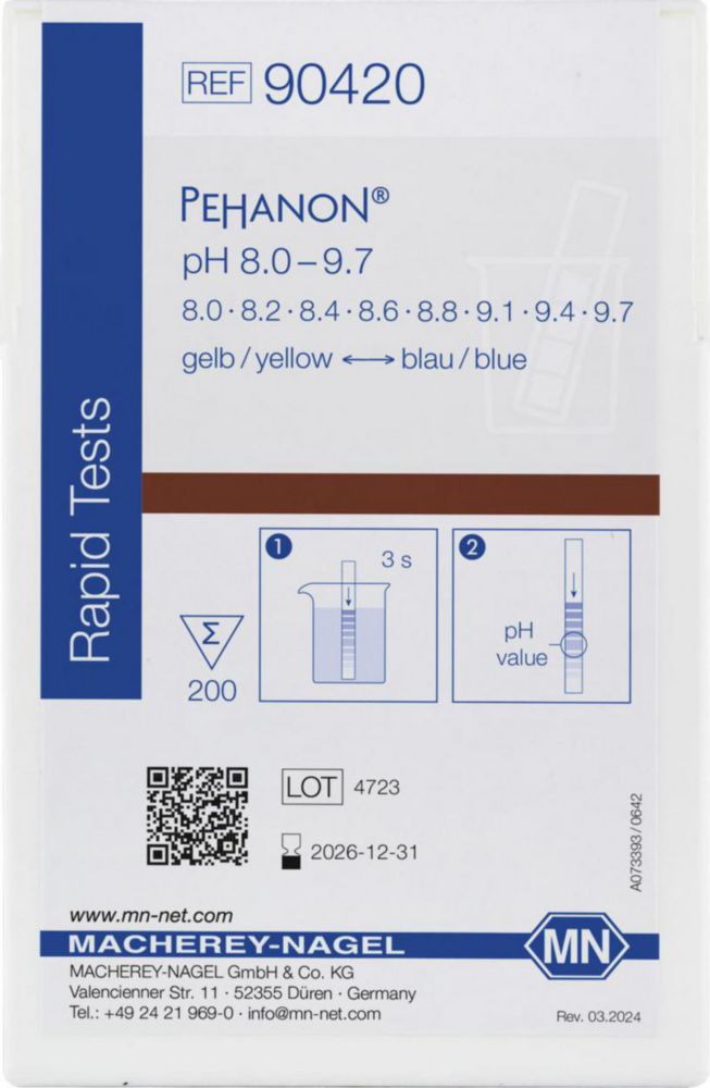 Indicator paper, PEHANON®