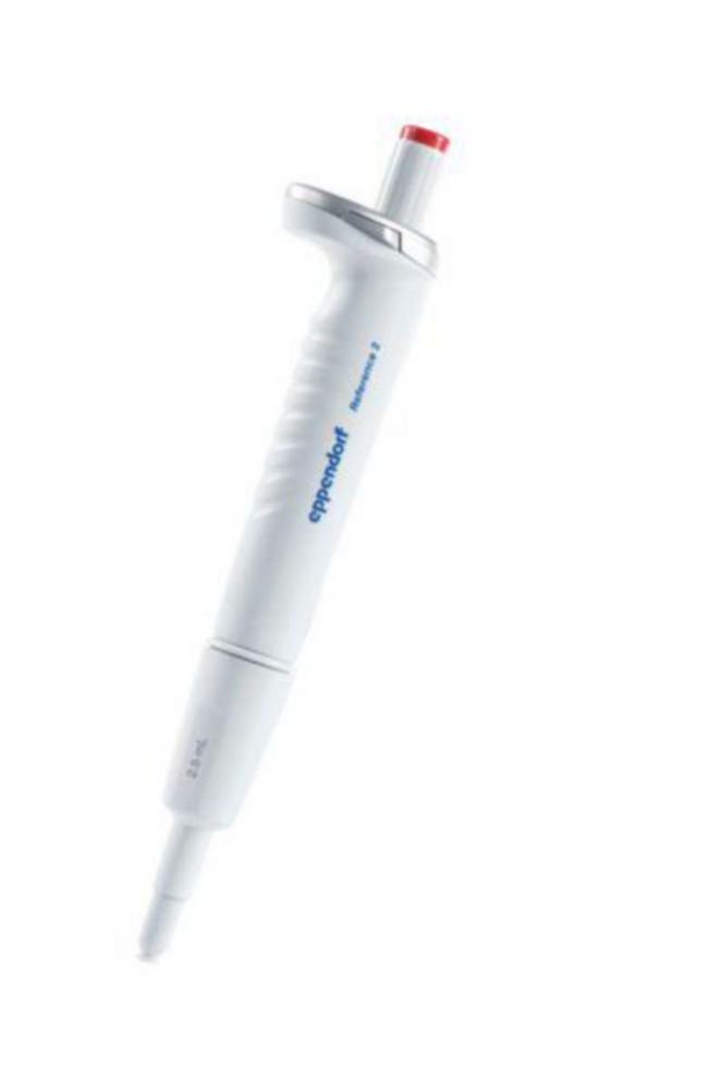 Pipetta di scambio Reference® 2 G BASIC variabile a 1 canale 0,25-2,5 ml, rossa ***numero di serie della pipetta di scambio necessaria***