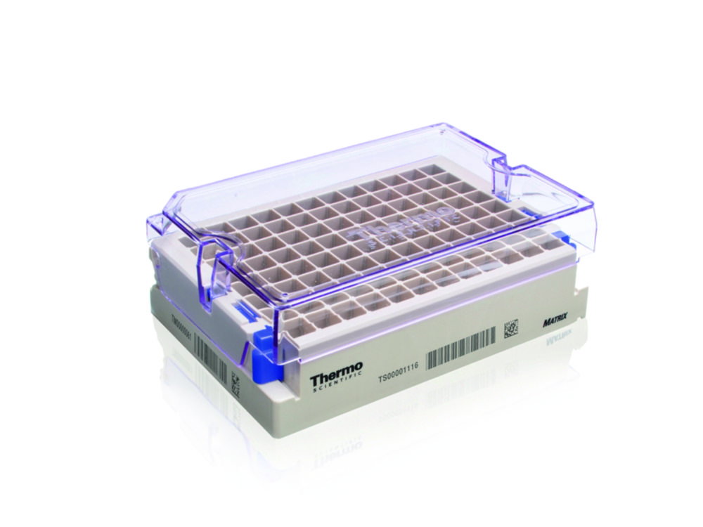 Racks for storage tubes Matrix™ with 2D-Code, without tubes