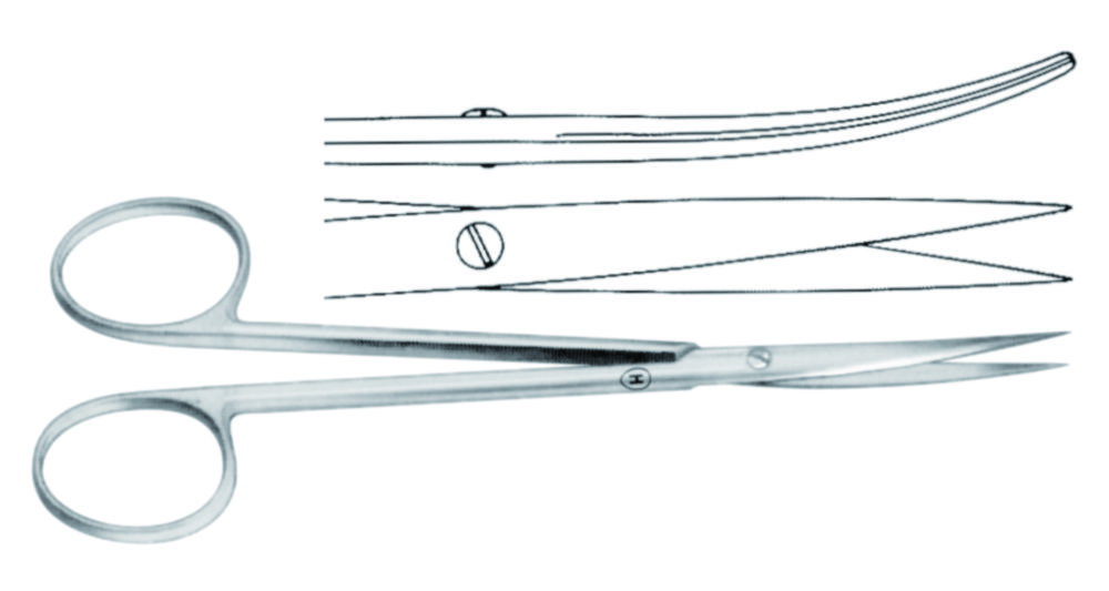 Dissecting scissors, Metzenbaum fino