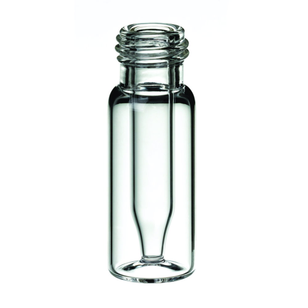 LLG- Vials filetto corto ND9, apertura larga, Micro-Vials
