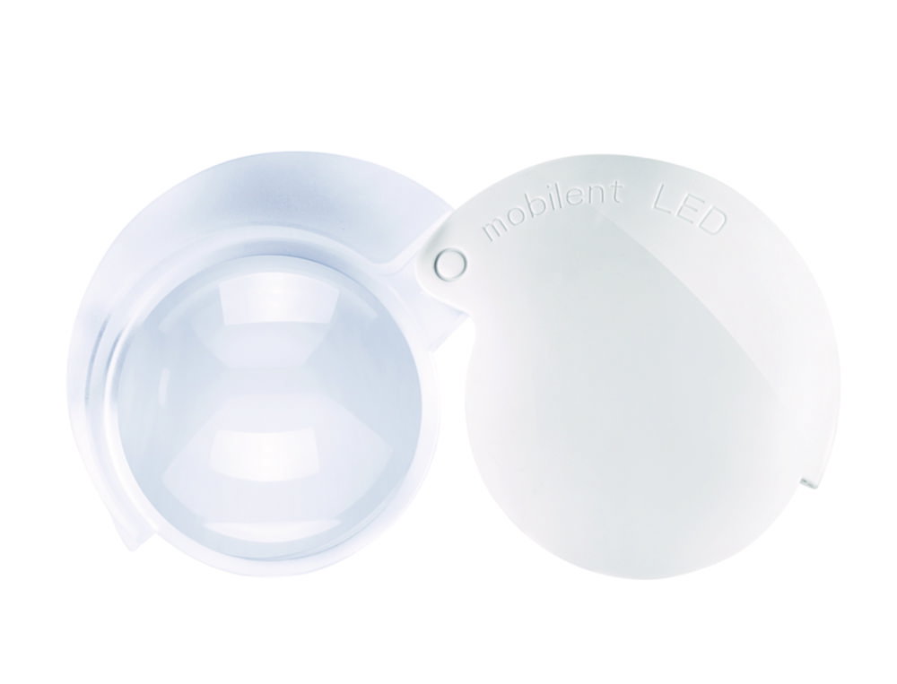 Folding magnifiers mobilent LED