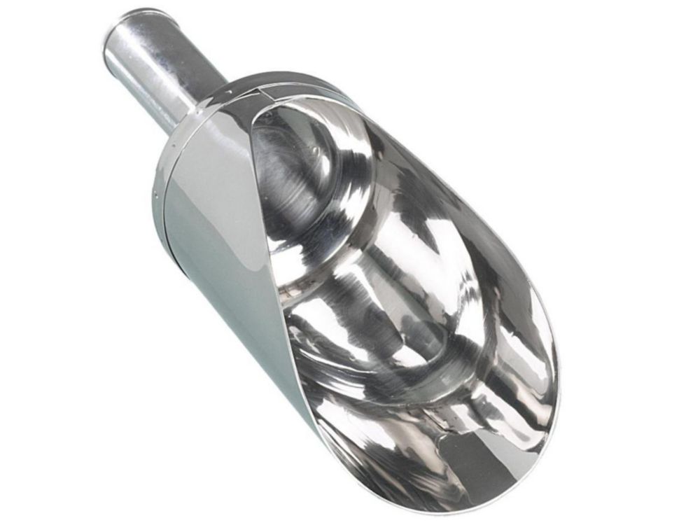 Scoops, stainless steel