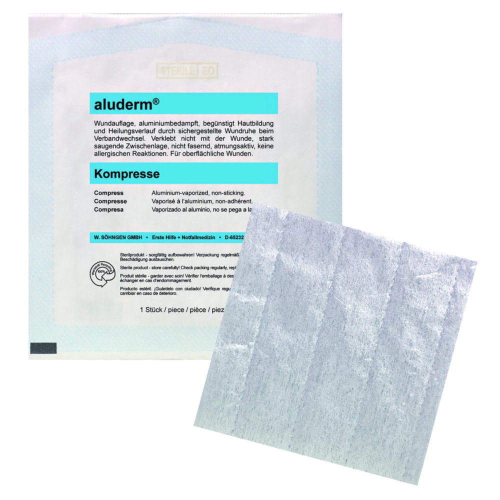 Compresses aluderm®, sterile
