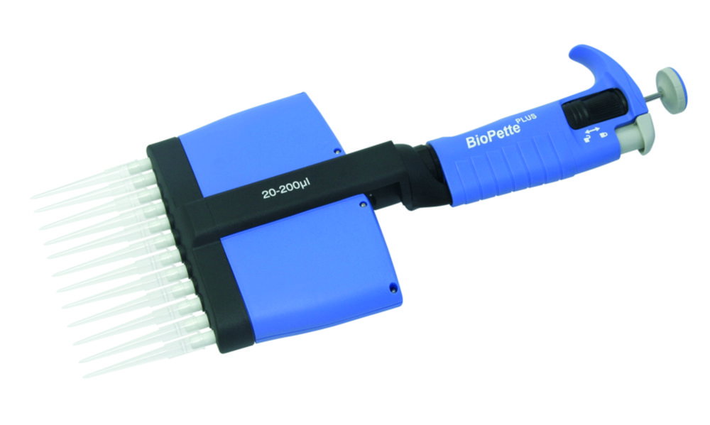 Pipette multicanale da microlitro BioPette™ Plus, variabile