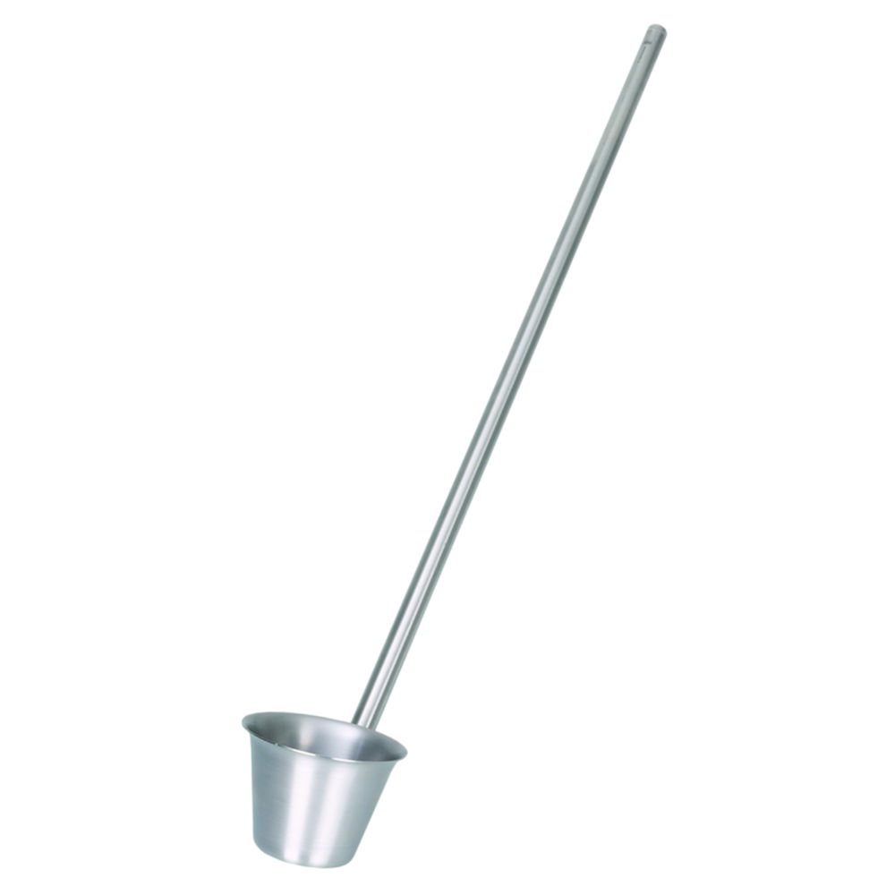 Mestolo, acciaio inossidabile V2A, sterilizzabile