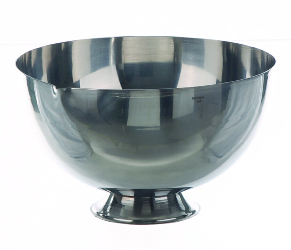 Mortar, stainless steel