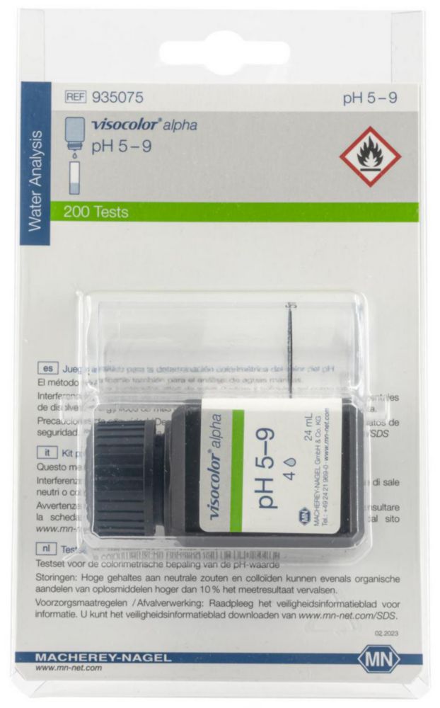 Test kit, VISOCOLOR®alpha per l'analisi delle acque