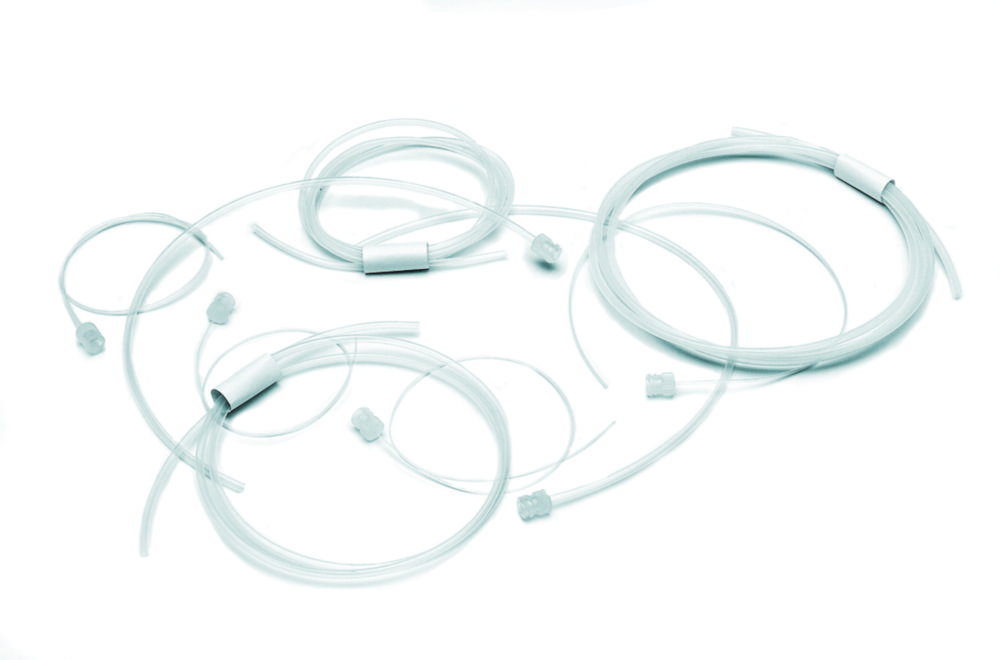 Luer Lock hub tubing assemblies, 1 hub, 500 mm
