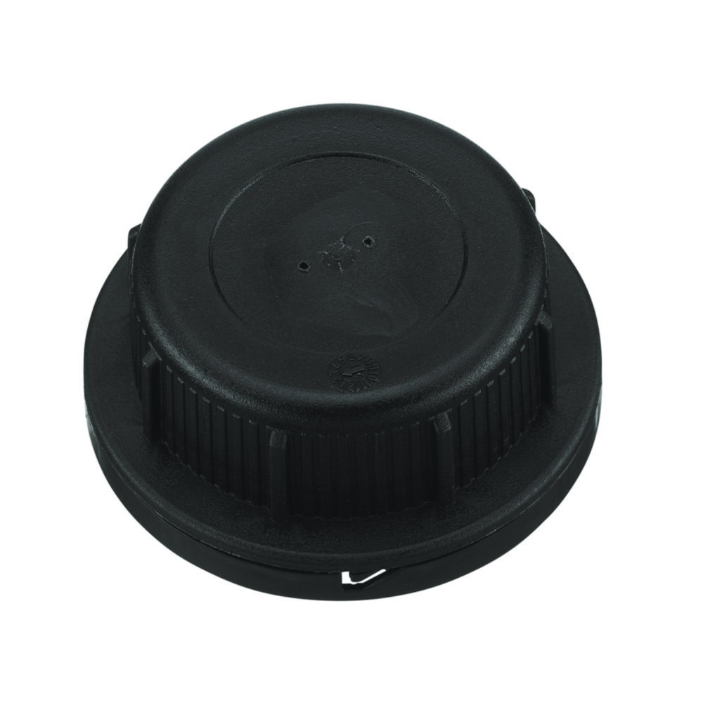 Tappi a vite, HDPE, con sistema di sfiato