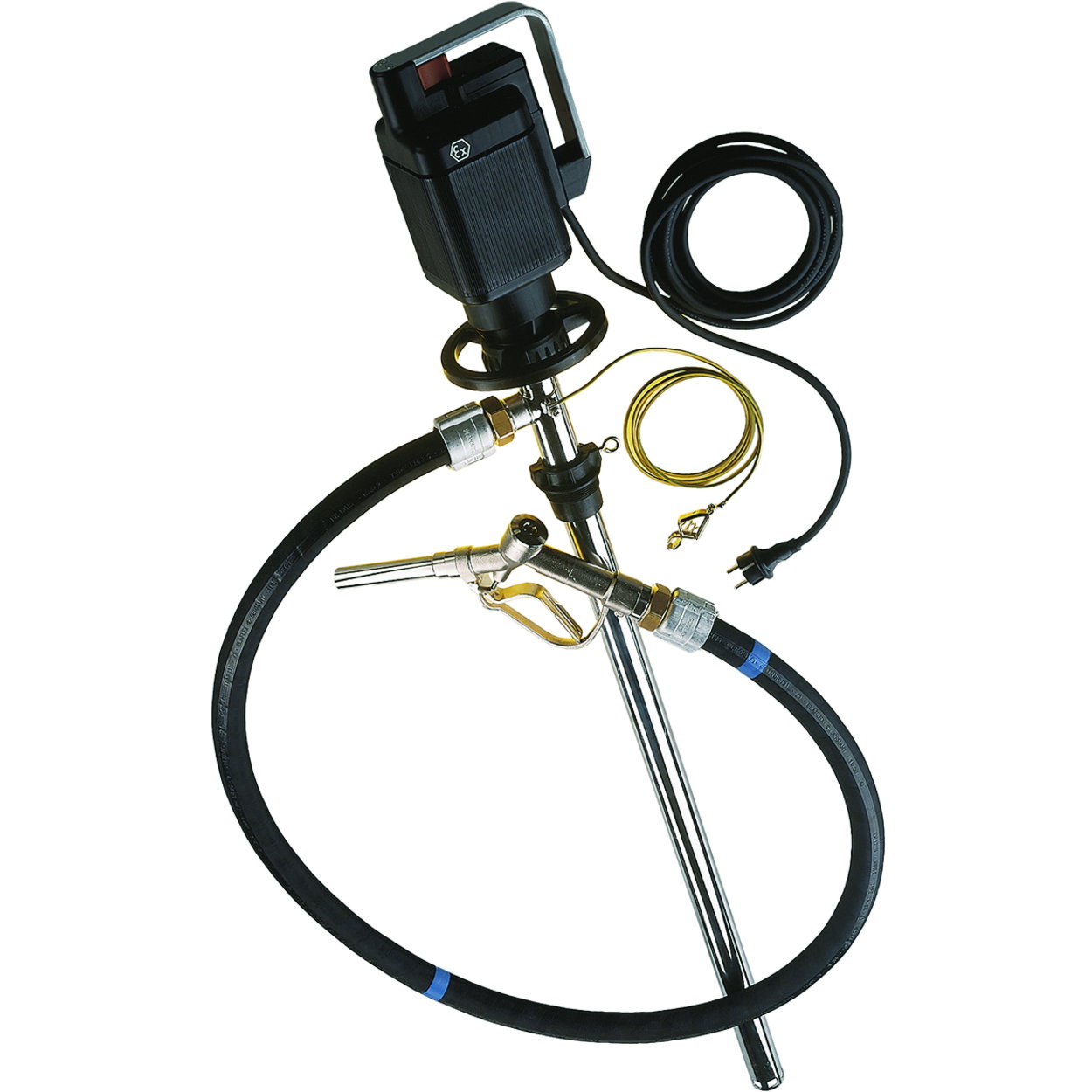 Drum pump for solvents