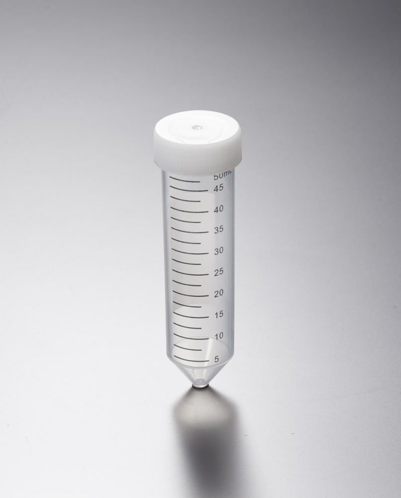 Tubi per centrifuga da 50 ml, con tappo, senza metallo, sacchetto richiudibile, sterili, confezione da 20x25