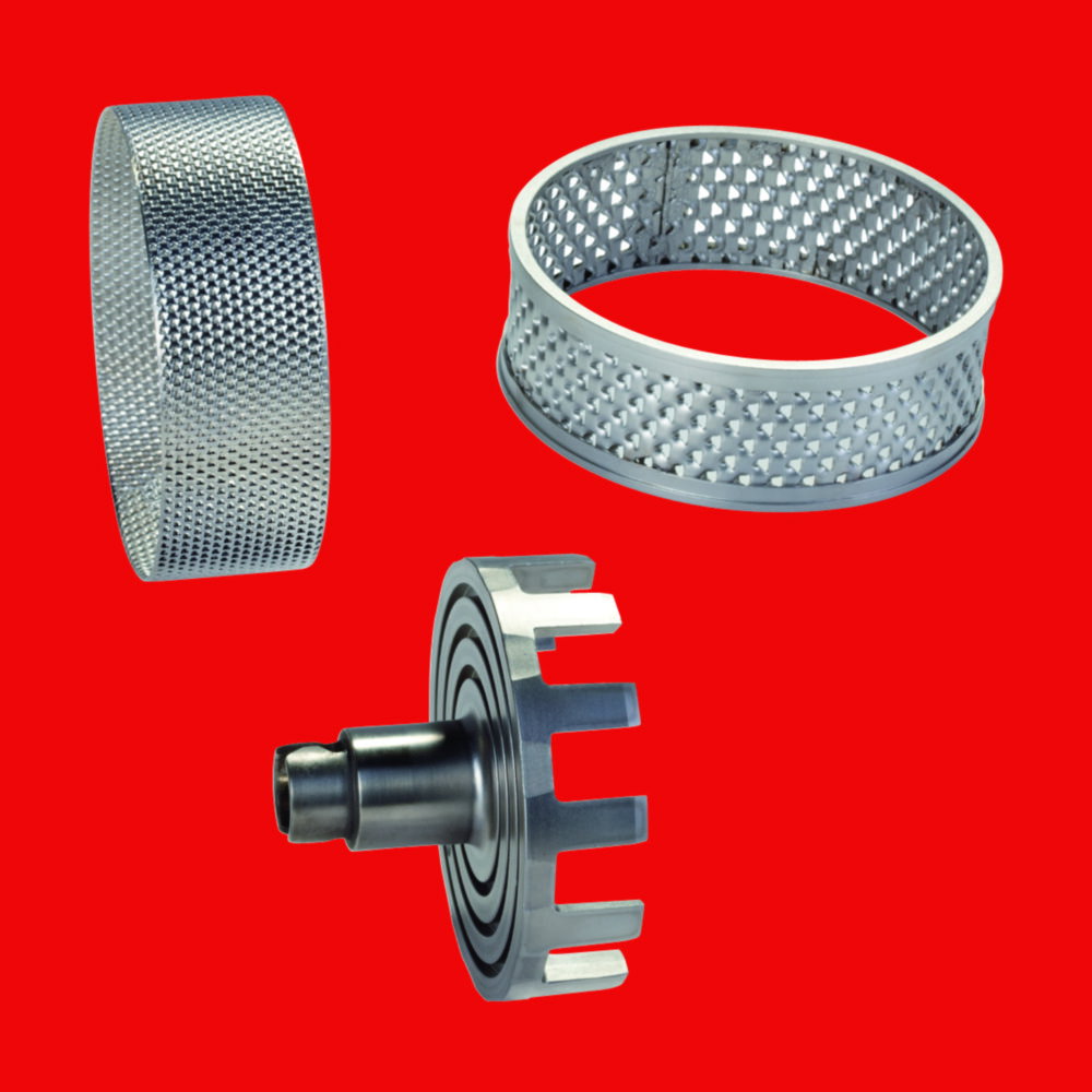 Setaccio ad anello per mulino a rotore a velocità variabile PULVERISETTE 14 classic line