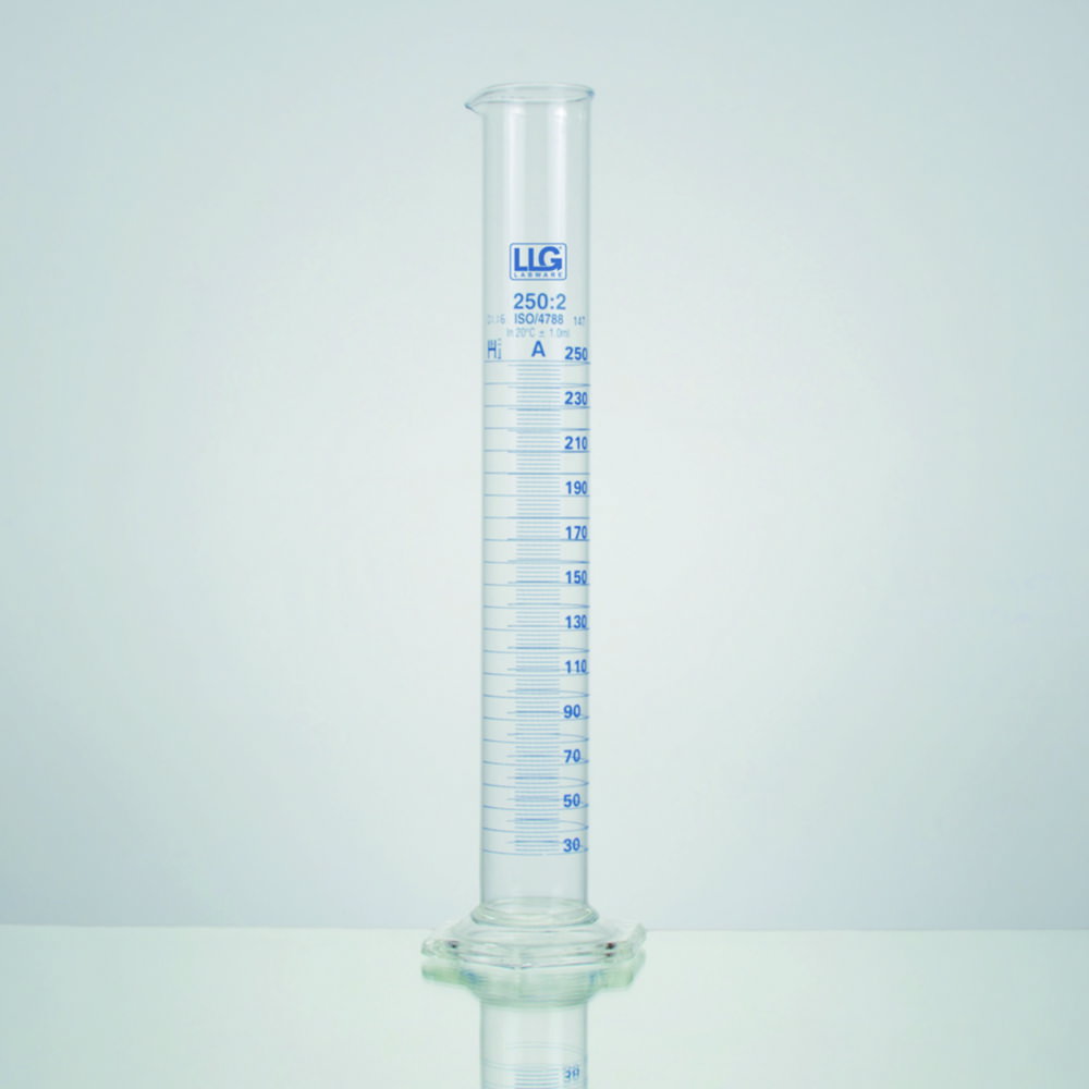 LLG-Measuring cylinders, borosilicate glass 3.3, tall form, class A