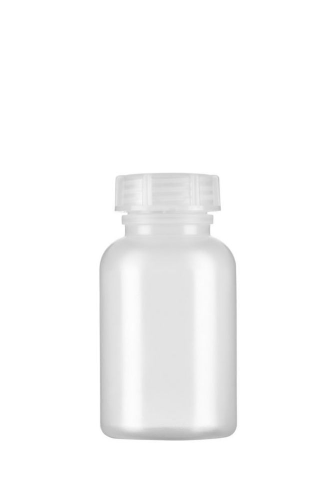 LDPE-Bottiglia a collo largo da 250 ml con tappo a vite