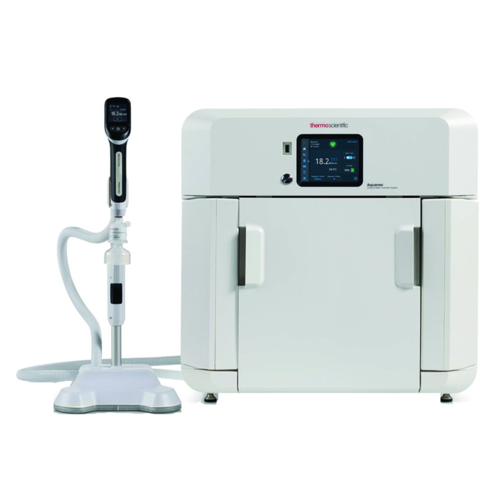 Sistema di acqua pura e ultrapura Aquanex™, con serbatoio integrato da 10 l