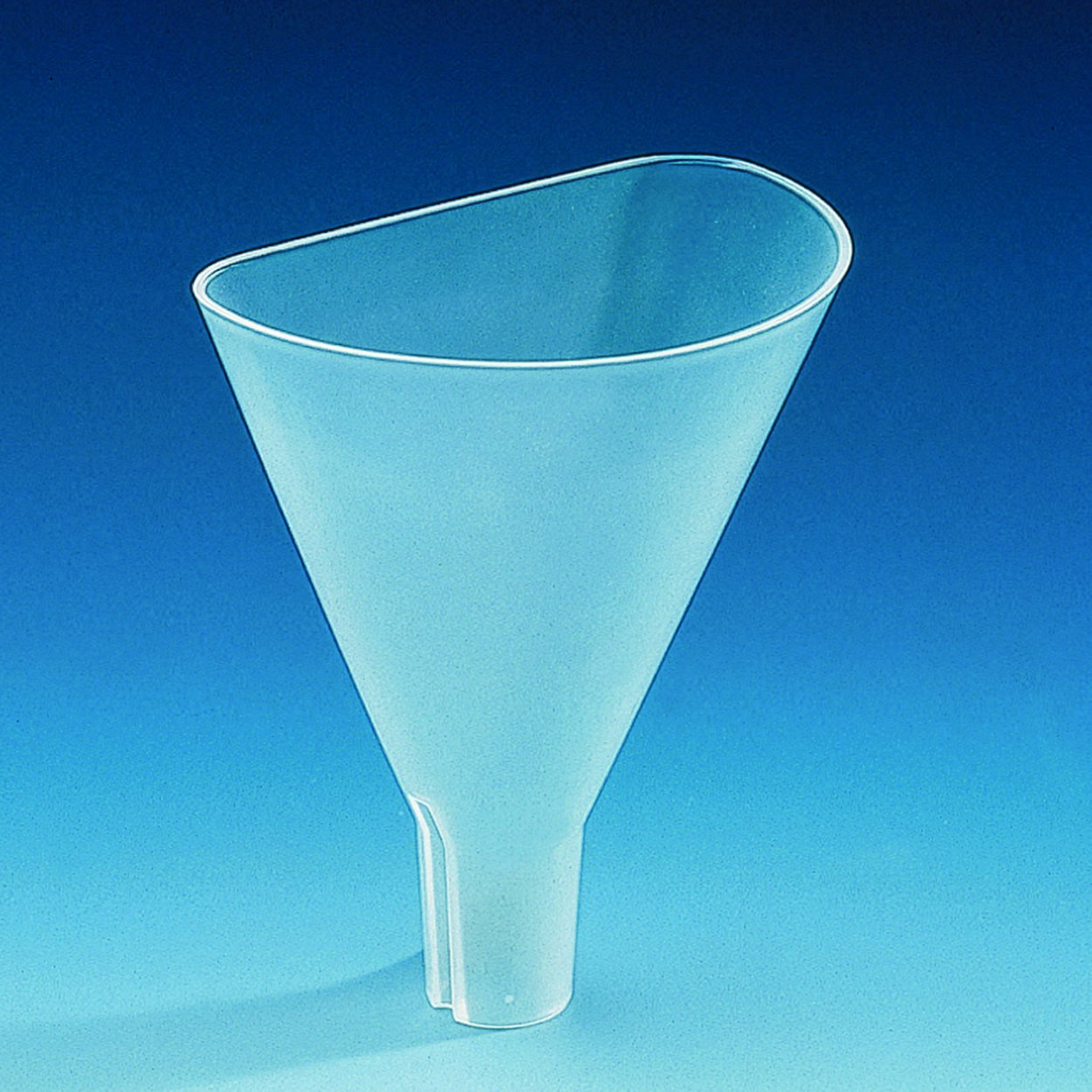Conical ground joint funnels, PP