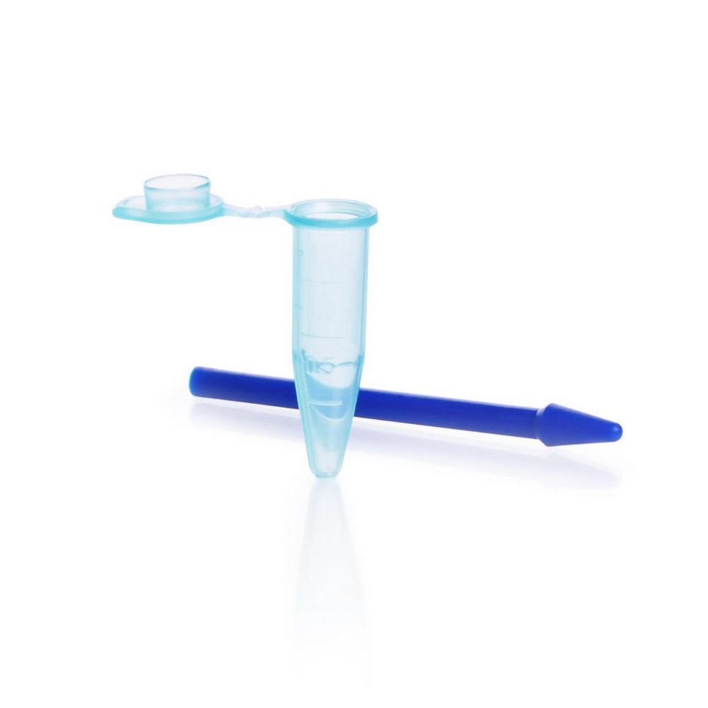 Disposable pellet pestles, PP, with reaction tube