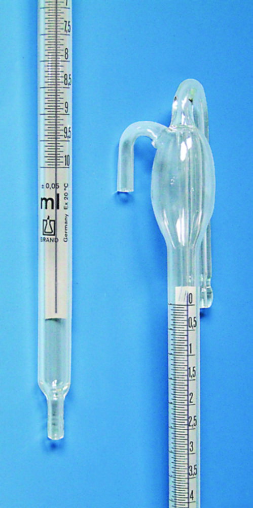 Burette di ricambio per burette automatiche, modello Dr. Schilling, chiaro