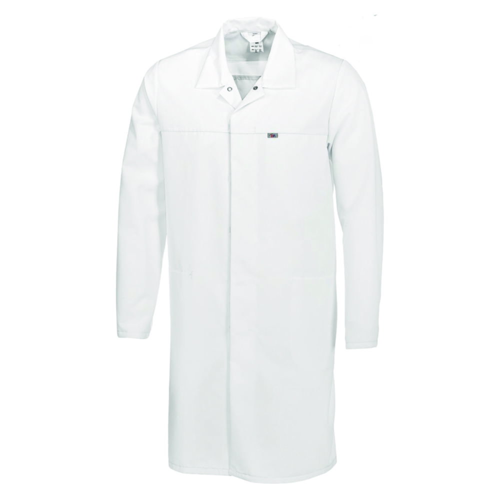 Women's and men's coats, white
