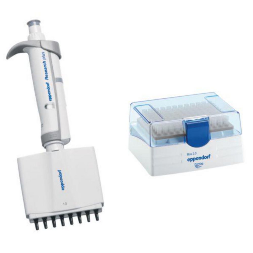 Micropipette Multicanale Eppendorf Research® plus (Prodotto Generico da Laboratorio), volume variabile