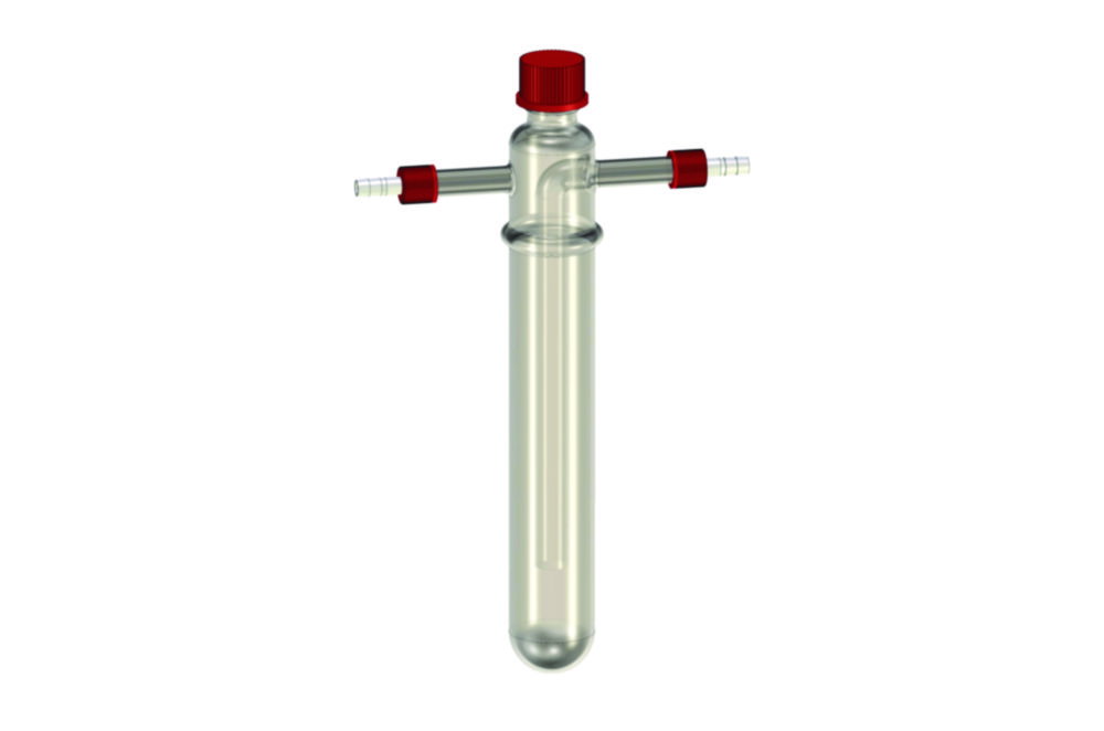 Spare cold traps for cold traps with Dewar flask, borosilicate glass 3.3, one-piece, long version with spout